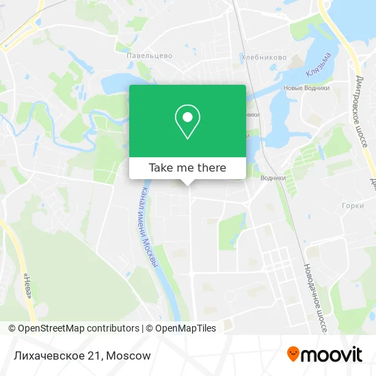 Лихачевское 21 map