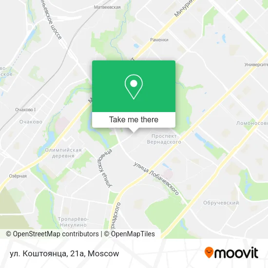 ул. Коштоянца, 21а map