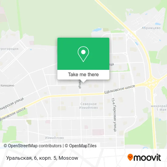 Уральская, 6, корп. 5 map