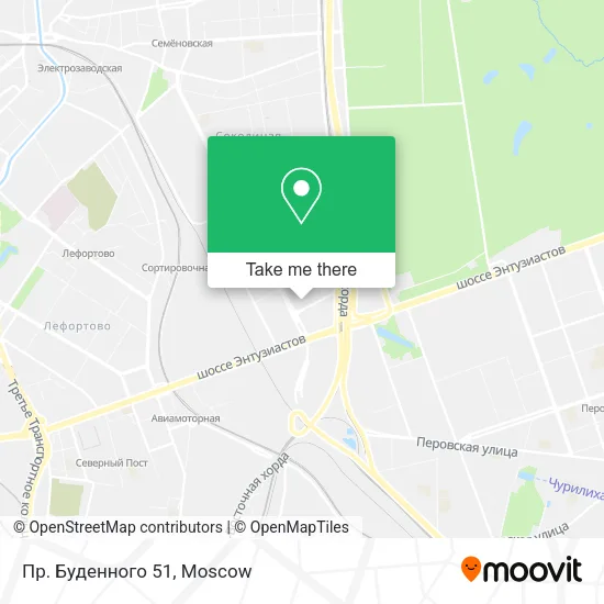 Пр. Буденного 51 map