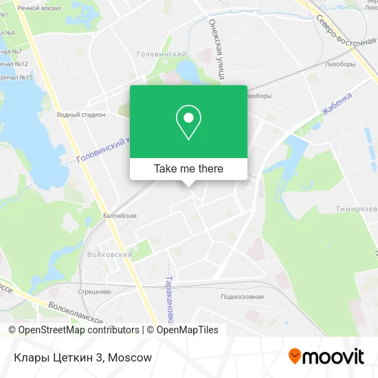 Клары Цеткин 3 map