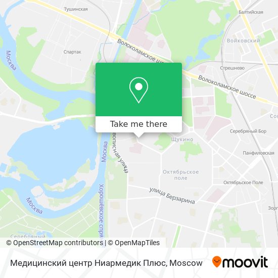 Медицинский центр Ниармедик Плюс map