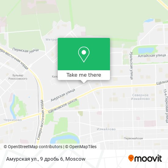 Амурская ул., 9 дробь 6 map