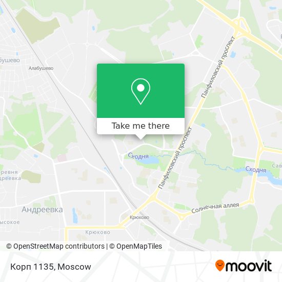 Корп 1135 map
