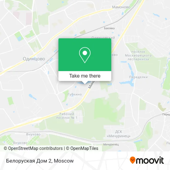 Белоруская Дом 2 map