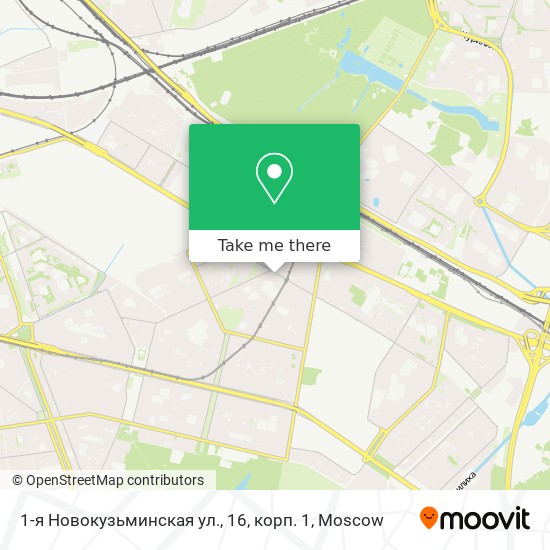 1-я Новокузьминская ул., 16, корп. 1 map
