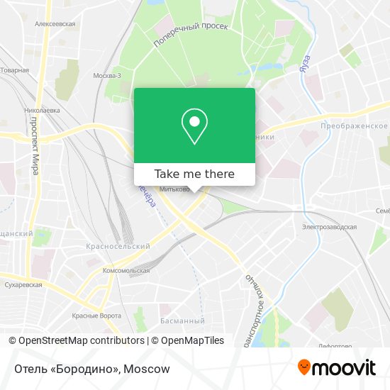 Отель «Бородино» map