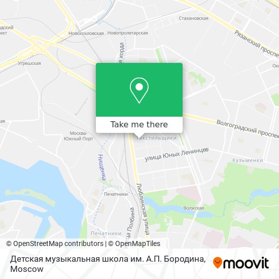 Детская музыкальная школа им. А.П. Бородина map