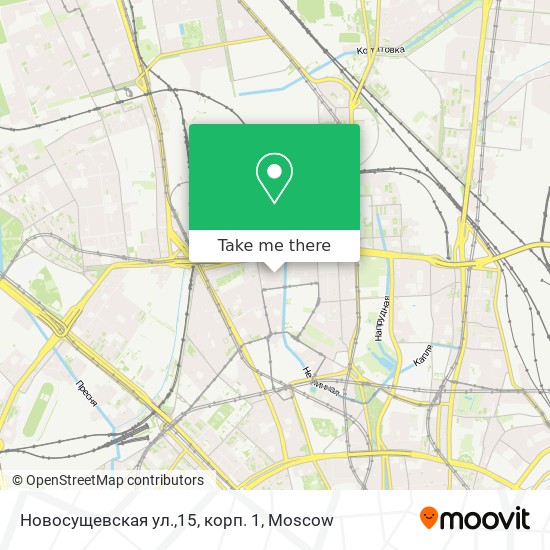 Новосущевская ул.,15, корп. 1 map