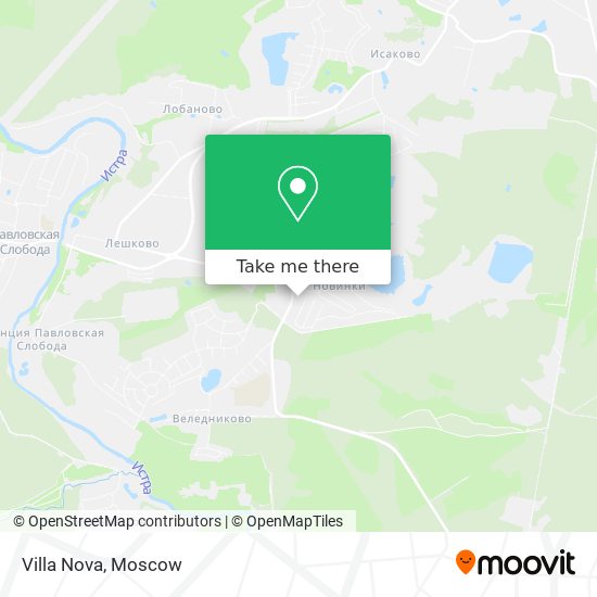 Villa Nova map