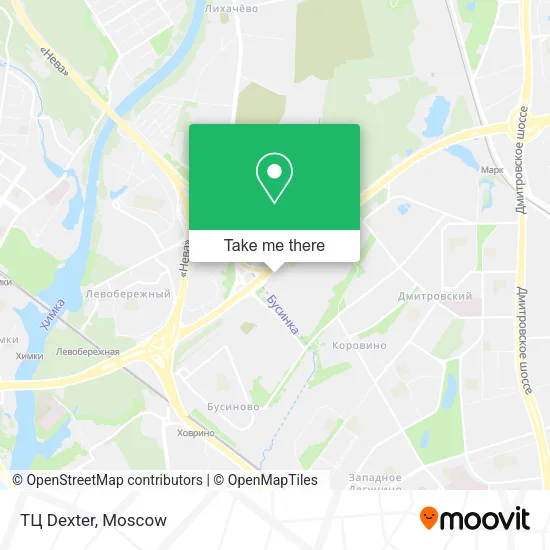 ТЦ Dexter map