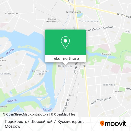 Перекресток Шоссейной И Кухмистерова map