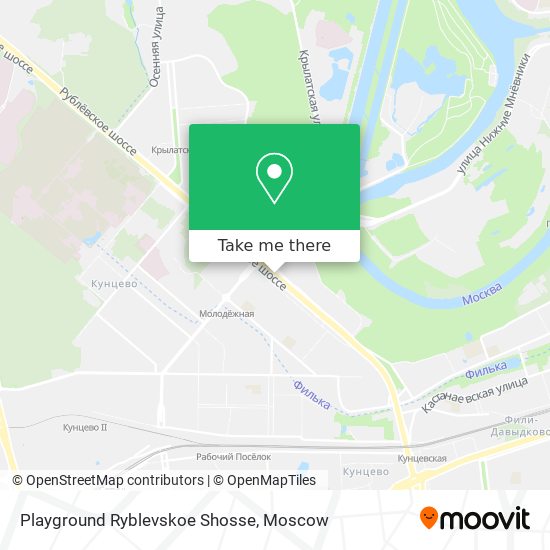 Playground Ryblevskoe Shosse map