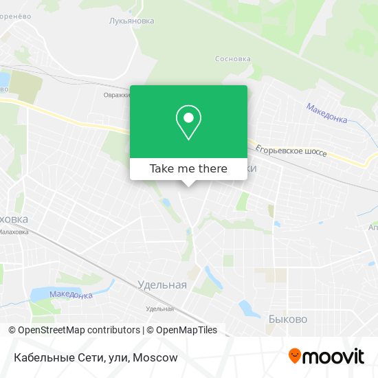 Кабельные Сети, ули map