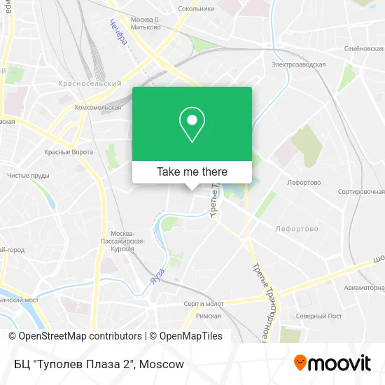 БЦ "Туполев Плаза 2" map