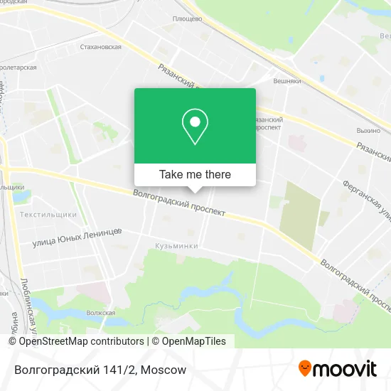 Волгоградский 141/2 map