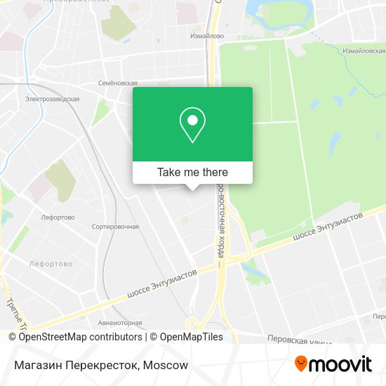 Магазин Перекресток map