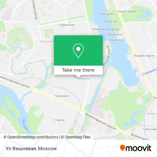 Ул Вишневая map