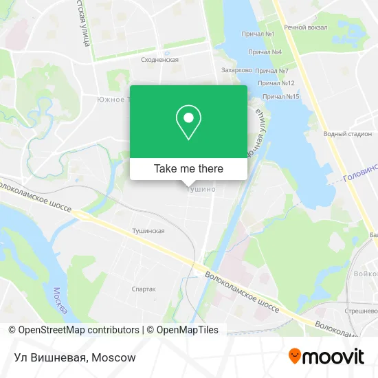 Ул Вишневая map
