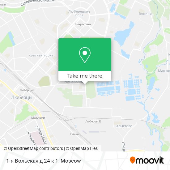 1-я Вольская д 24 к 1 map