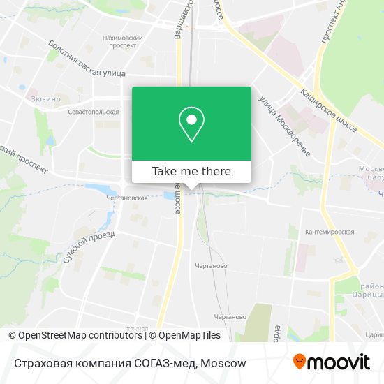 Страховая компания СОГАЗ-мед map