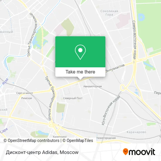 Дисконт-центр Adidas map