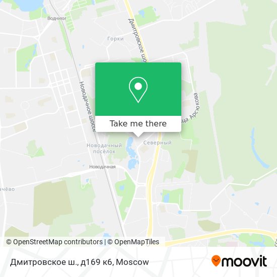 Дмитровское ш., д169 к6 map