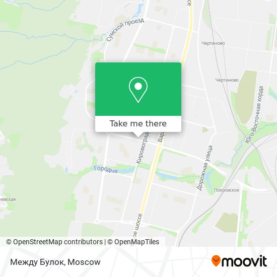 Между Булок map