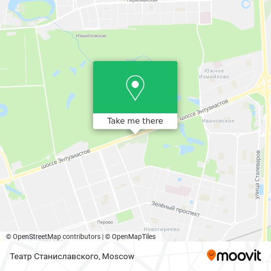 Театр Станиславского map