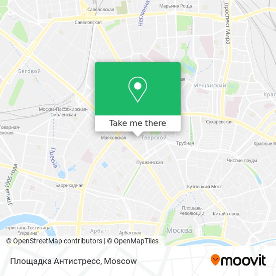 Площадка Антистресс map