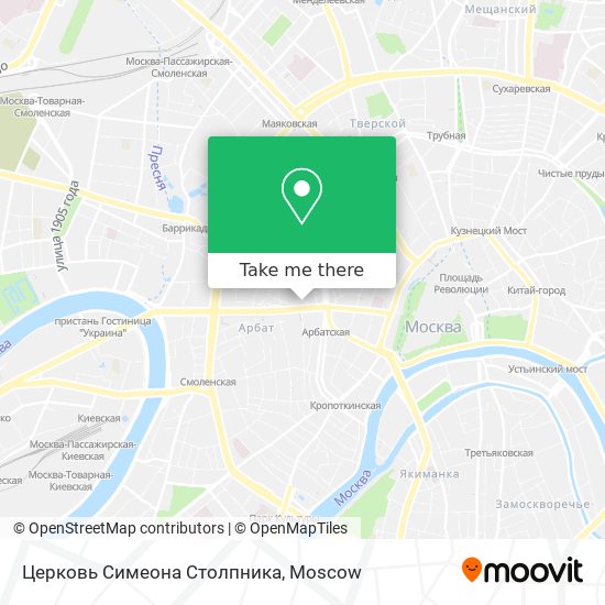 Церковь Симеона Столпника map