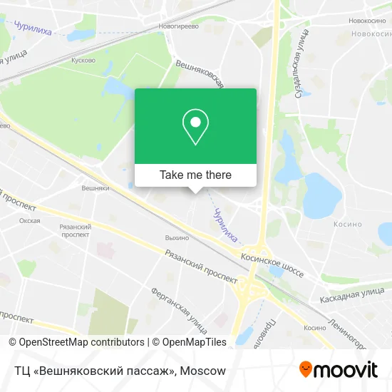 ТЦ «Вешняковский пассаж» map
