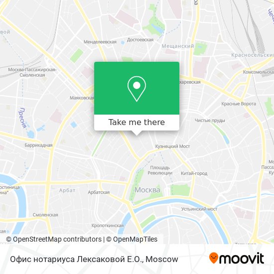 Офис нотариуса Лексаковой Е.О. map