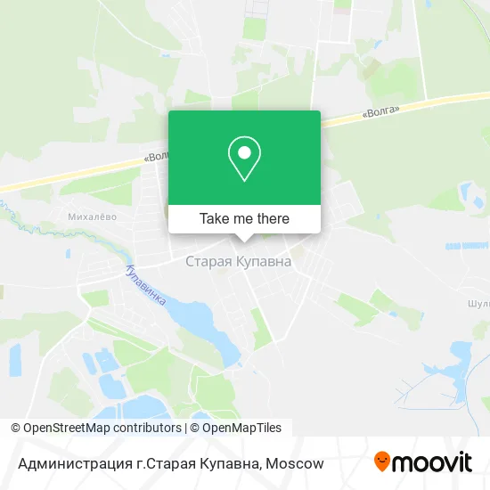 Администрация г.Старая Купавна map