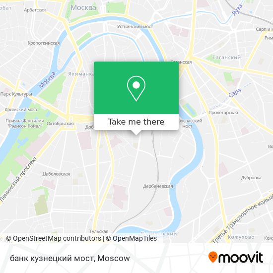 банк кузнецкий мост map