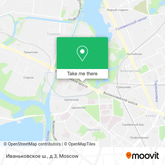 Иваньковское ш., д.3 map