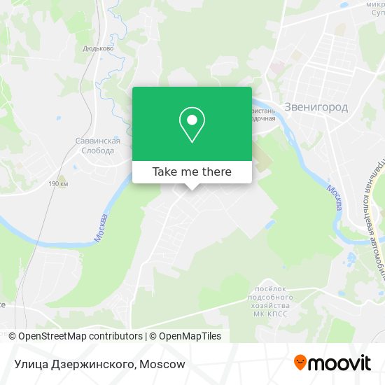 Улица Дзержинского map