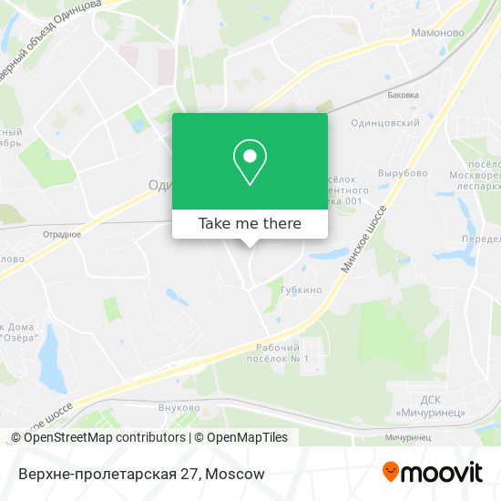 Верхне-пролетарская 27 map
