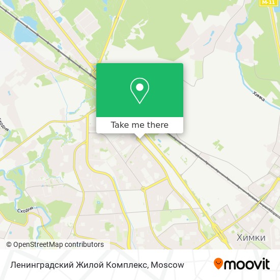 Ленинградский Жилой Комплекс map