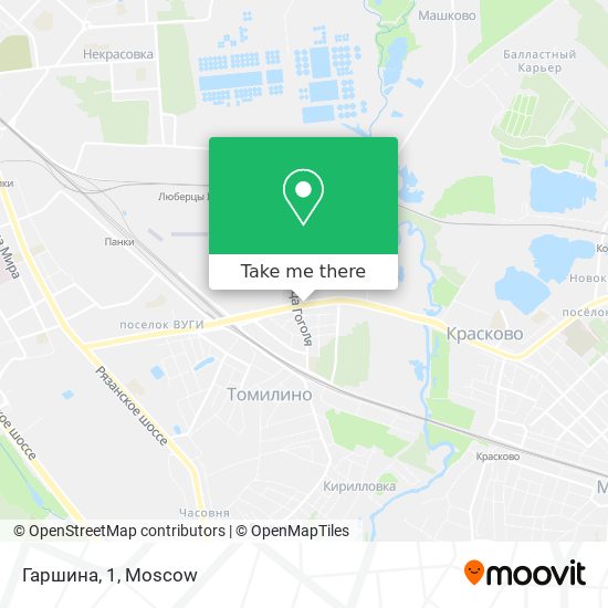 Гаршина, 1 map