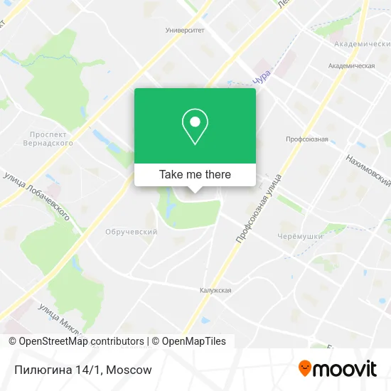 Пилюгина 14/1 map
