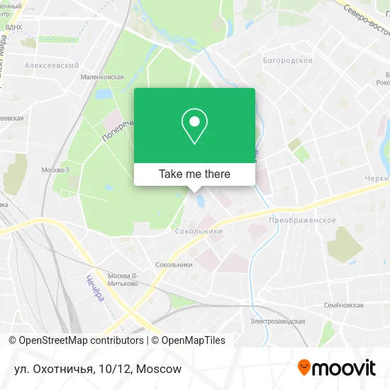 ул. Охотничья, 10/12 map