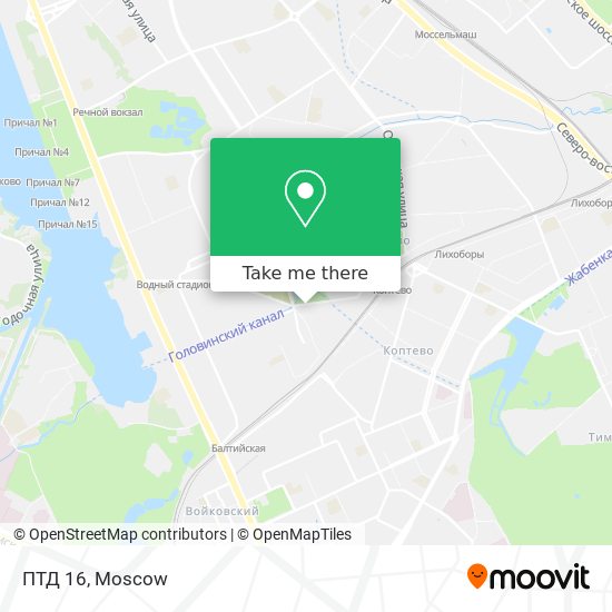 ПТД 16 map