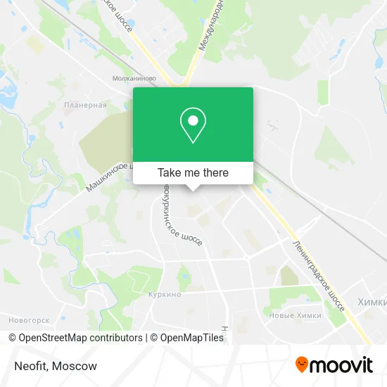 Neofit map