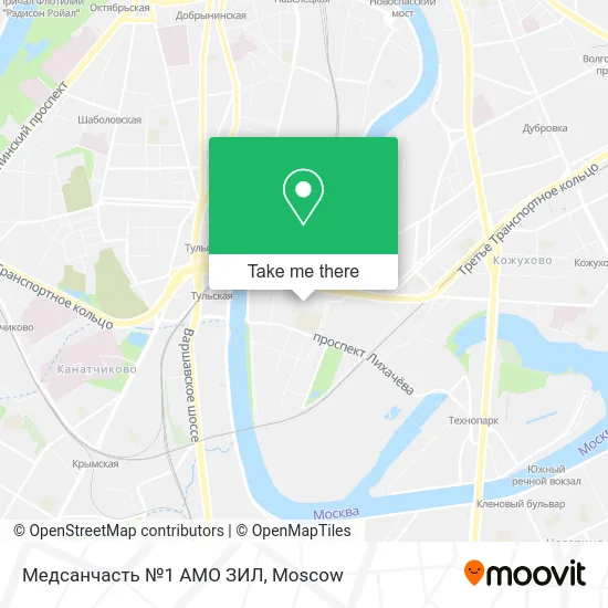Медсанчасть №1 АМО ЗИЛ map