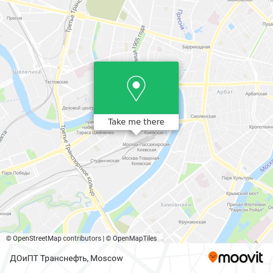 ДОиПТ Транснефть map