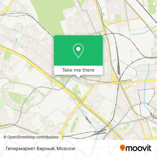 Гипермаркет Верный map