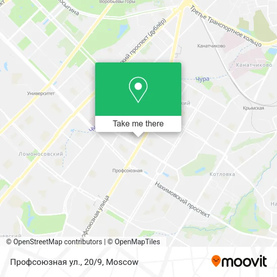 Профсоюзная ул., 20/9 map