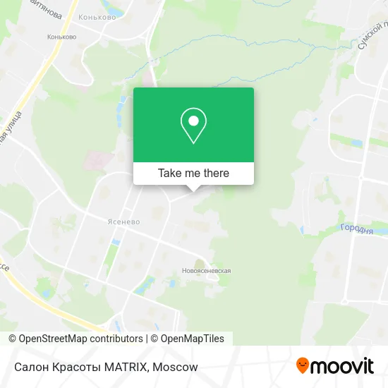Салон Красоты MATRIX map
