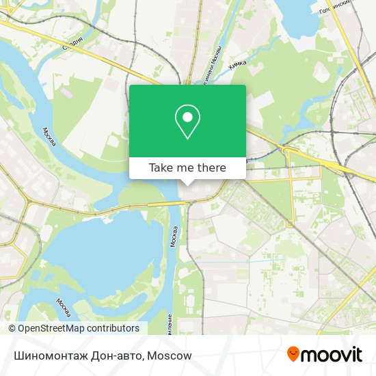 Шиномонтаж Дон-авто map